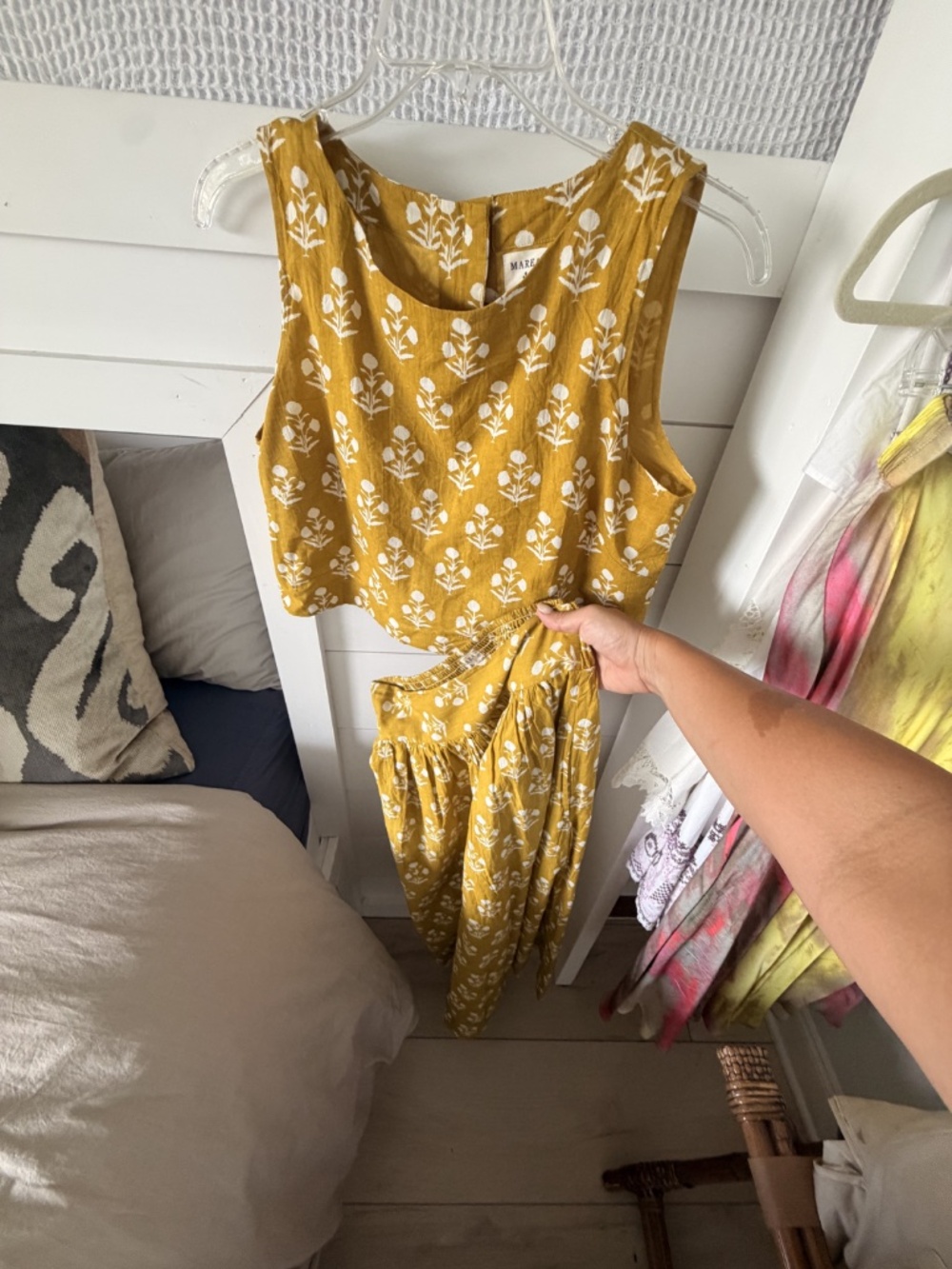 Marea Charlotte Skirt - Charteuse X Small Skirt - Picture 4 of 5